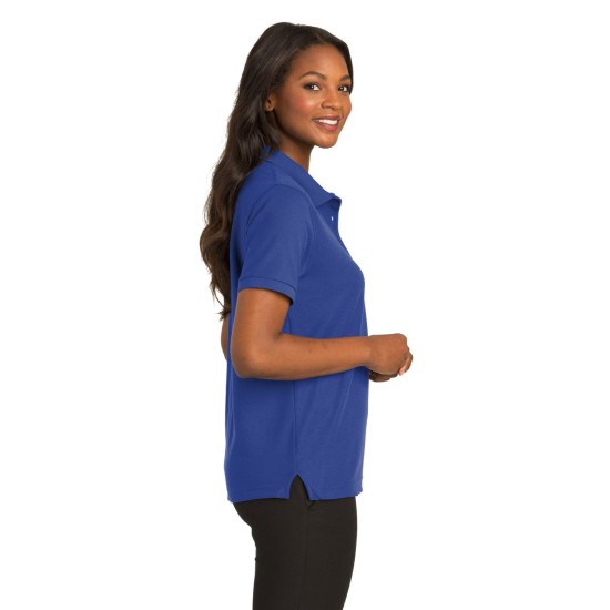 Ladies Silk Touch Blend Pique Uniform Polo Shirt