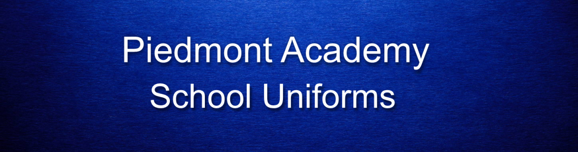 Piedmont Academy Uniforms