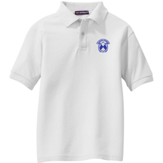 Youth Silk Touch Blend Pique Uniform Polo Shirt