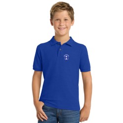 Youth Silk Touch Blend Pique Uniform Polo Shirt